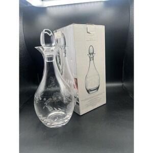 Biltmore Terrance 11.5" Crystal Wine Decanter -NIB